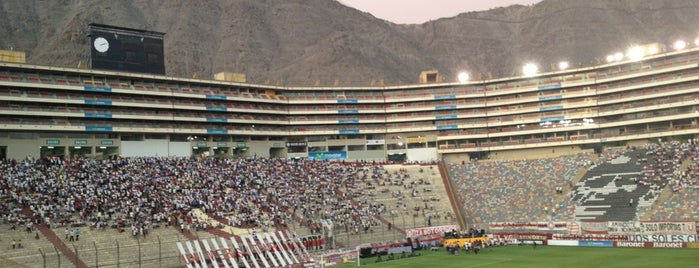 Estadio Monumental is one of Football Grounds.