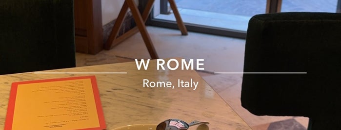 W Rome is one of Hotels.