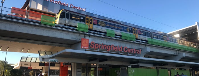 Springfield Central Railway Station is one of mayor.