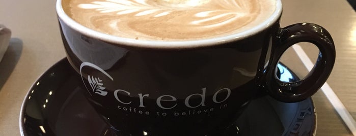 Credo Coffee is one of Alberta - Wild Rose Country.