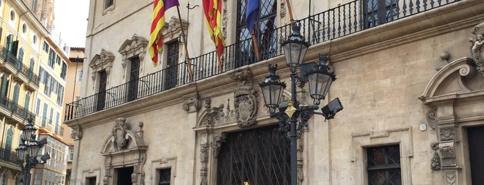 Plaça de Cort is one of islas baleares.