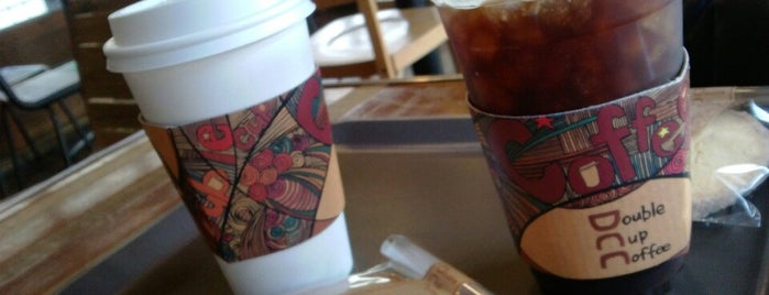 Double Cup Coffee is one of สถานที่ที่บันทึกไว้ของ Kim.