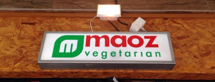 Maoz Vegetarian is one of Restaurantes.