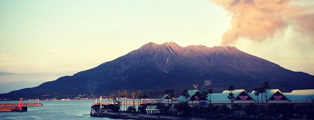 Sakurajima Ferry Terminal is one of Nobuyuki : понравившиеся места.
