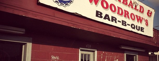 Archibald & Woodrow's BBQ is one of Southern Road Trip Working List.