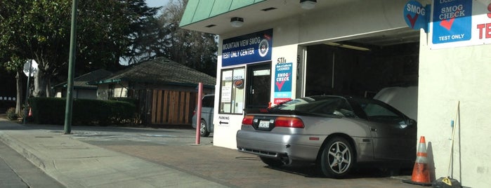 Mountain View Smog Test Only Center is one of สถานที่ที่ Steven ถูกใจ.