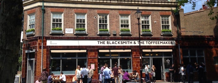 The Blacksmith & The Toffeemaker is one of London Pubs.