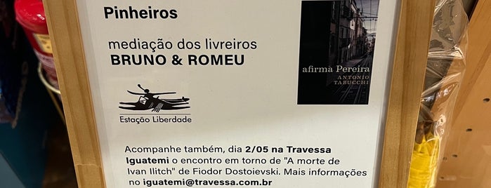 Livraria da Travessa is one of São Paulo.