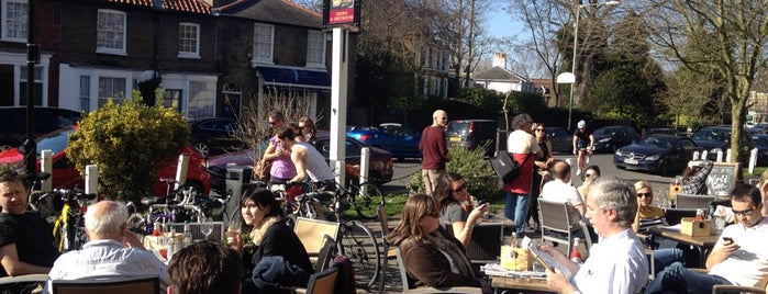 The Crown & Greyhound is one of London's Best Beer Gardens.