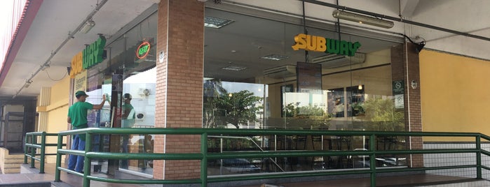 Subway is one of 20 favorite restaurants.