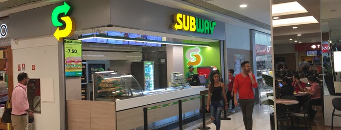 Subway is one of Top 10 dinner spots in GO, Brasil.