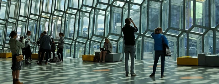 Harpa is one of Iceland.