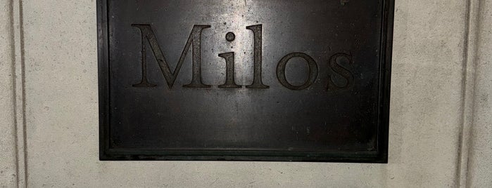 Milos is one of .'ın Kaydettiği Mekanlar.