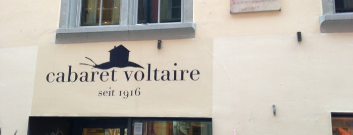 Cabaret Voltaire is one of Sanna's Zürich To-Do.