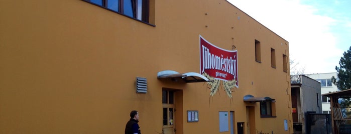 Jihoměstský pivovar is one of Tempat yang Disukai Daniel.