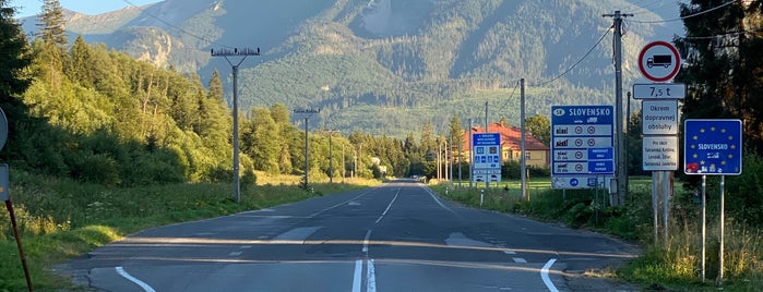 Štátna hranica | Przejście graniczne | Border crossing [SK/PL] is one of Cenker'in Beğendiği Mekanlar.