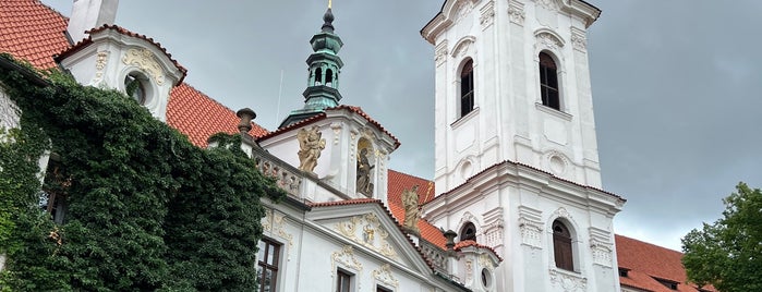 Strahovský klášter | Strahov Monastery is one of Pražské vinice.