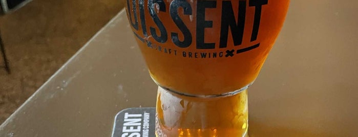 Dissent Craft Brewing Company is one of Breweries or Bust 4.