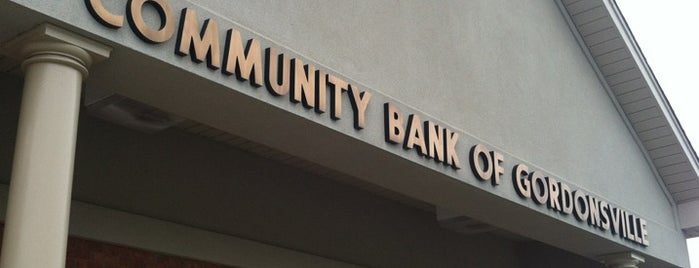 Community Bank Of Gordonsville is one of Places we go..