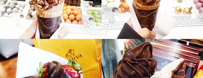 Godiva Chocolatier is one of California Dessert.