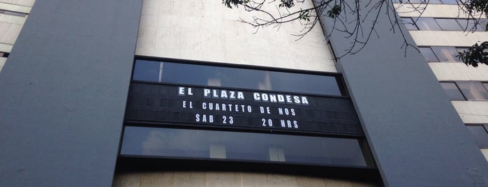 El Plaza Condesa is one of Cosas para hacer 🎬🎭🎷🎳.