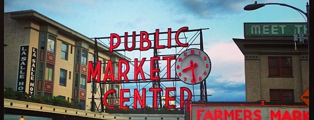 Pike Place Market is one of Seattle.