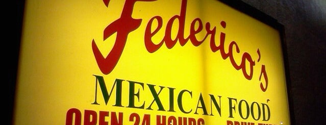 Federico's Mexican Food is one of Dj 님이 좋아한 장소.