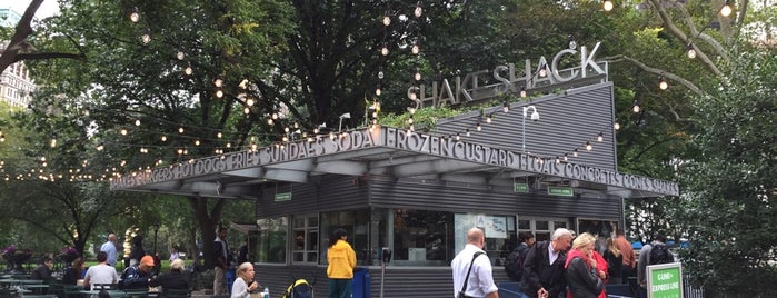 Shake Shack is one of Ben's "I'm visiting New York" Definitive List.