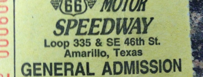 Route 66 Motor Speedway is one of ToGO.