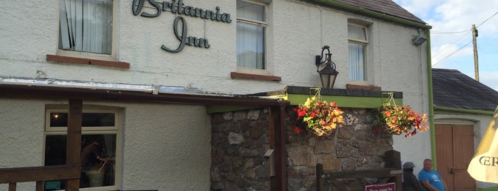 The Britannia Inn is one of The Good Pub Guide - Wales.