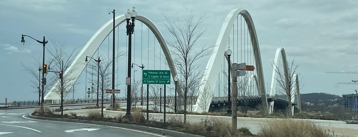 Frederick Douglass Memorial Bridge is one of DC.