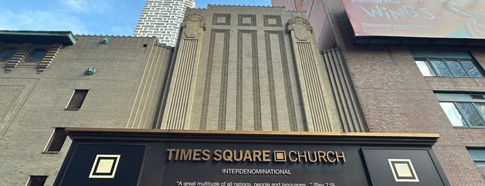 Times Square Church is one of NYC.