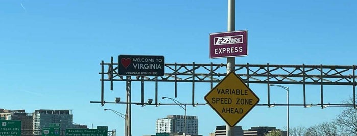 Virginia / DC Border is one of state border crossings.