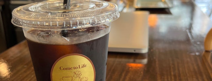 Come to Life Espresso is one of free Wi-Fi in 中央区(東京都).