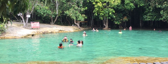 Emerald Pool is one of Krabi & Kho Lanta Thailand.