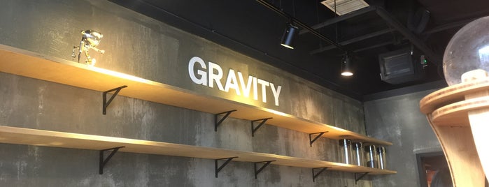 Gravity is one of have visited coffee shop.