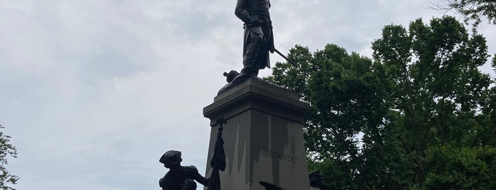Kosciuszko Statue is one of USA.