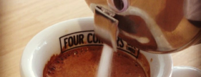 Four Corners is one of Independent Coffee London.