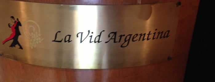 La Vid Argentina is one of lugares.