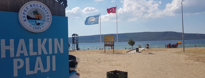 Kepez Halk Plajı is one of Çanakkale plakları.