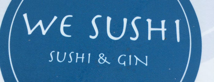 We Sushi is one of Sushi.