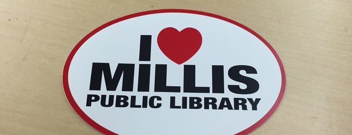 Millis Public Library is one of Tempat yang Disukai James.