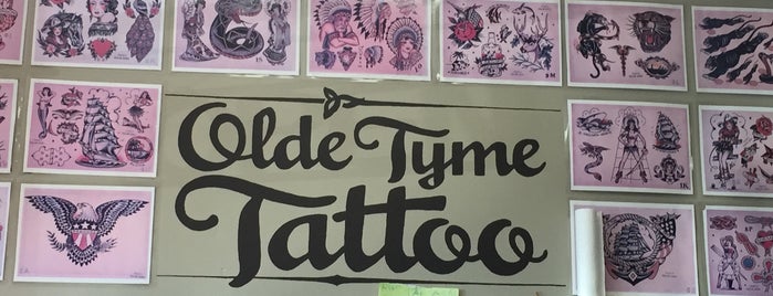 Olde Tyme Tattoo is one of Places I Want To Check Out.