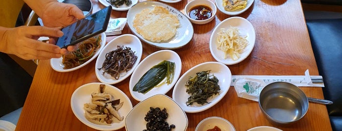 오대산 산채비빔밥 is one of my delights list.