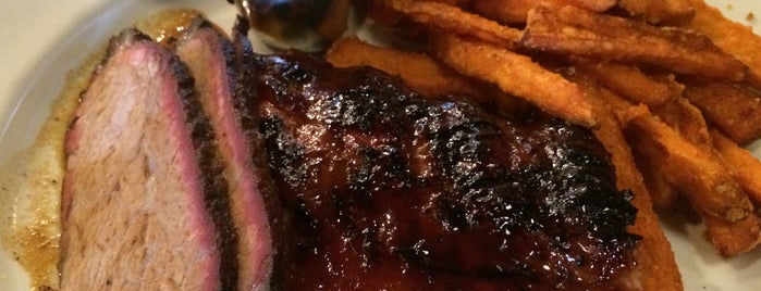 Lucille's Smokehouse Bar-B-Que is one of to try.