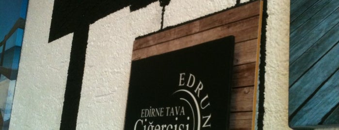 Edrune Edirne Tava Cigercisi is one of สถานที่ที่บันทึกไว้ของ Zafer.