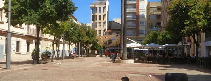 Plaça del rei Jaume I is one of Vacaciones GANDIA.
