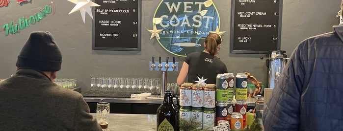 Wet Coast Brewing Company is one of Puget Sound Breweries South.