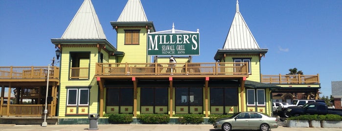 Miller's Seawall Grill is one of Galveston's Best Places for Breakfast.