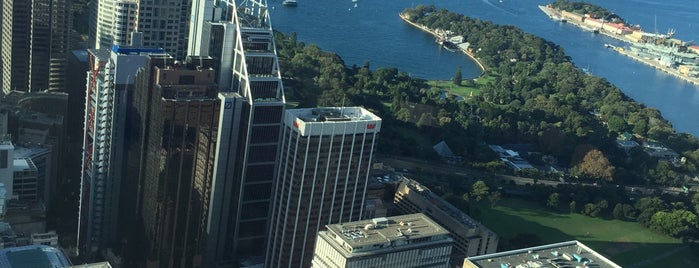 Sydney Tower Eye is one of สถานที่ที่ Jason ถูกใจ.